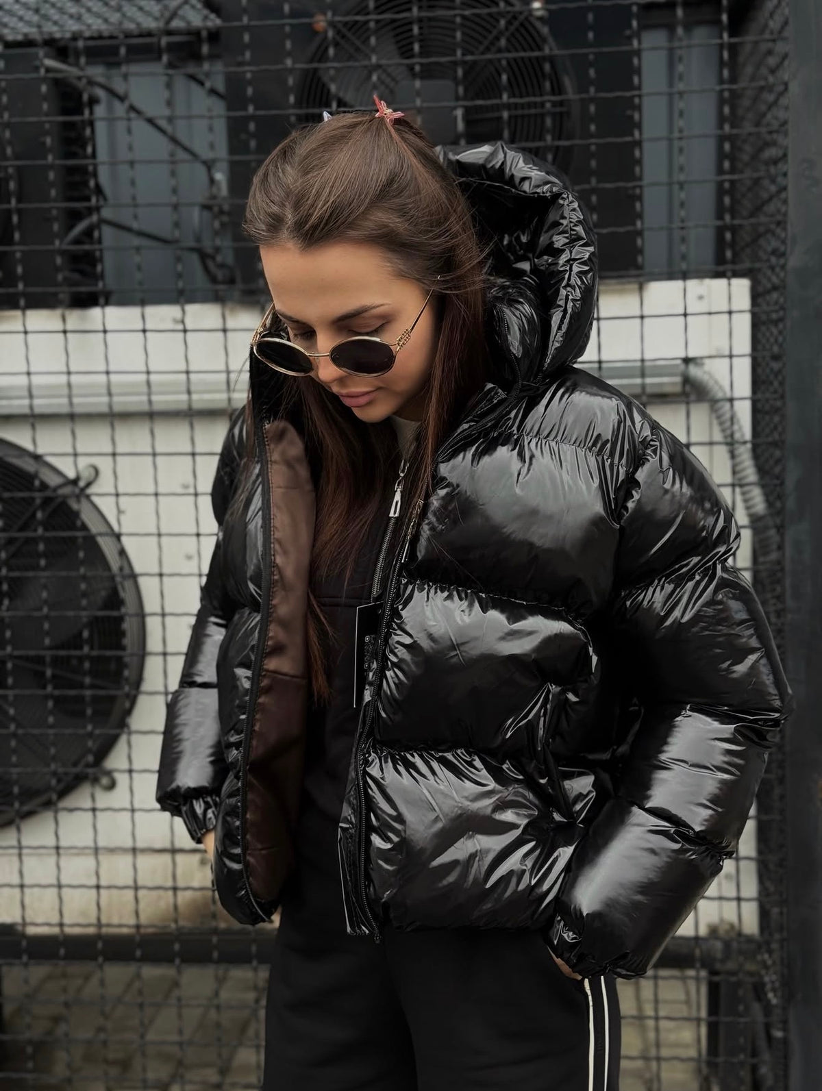 Manteau Doudoune Capuche Zip