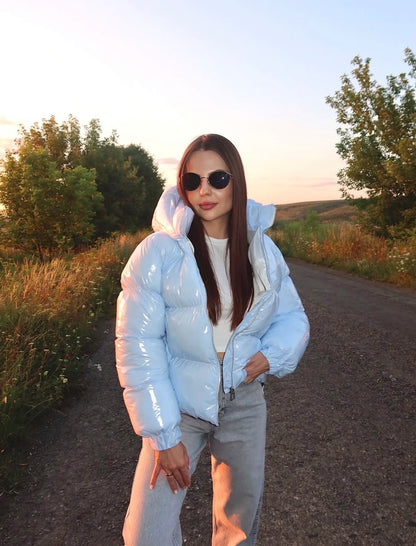 Manteau Doudoune Capuche Zip